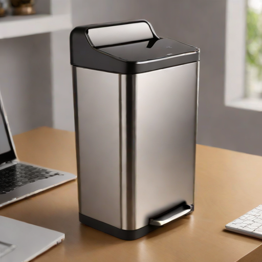 Simplehuman Stainless Steel Trash Can