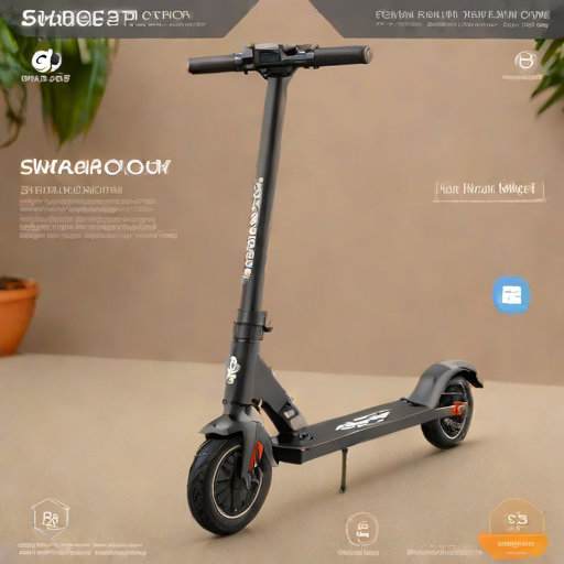 Swagtron Swagger 5 Foldable Electric Scooter