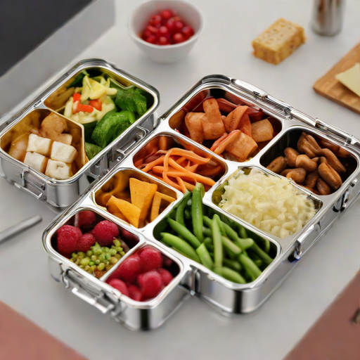 Stainless Steel Bento Box Set (Brand X)