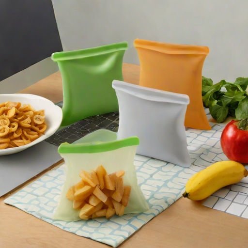 Silicone Food Storage Bags (Zip-Top)