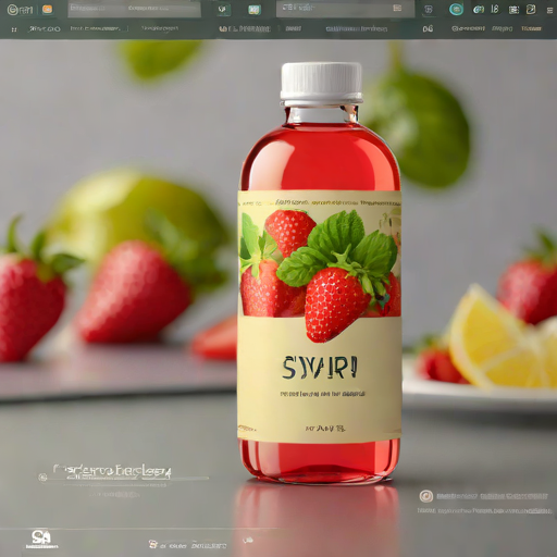 Strawberry Basil Syrup