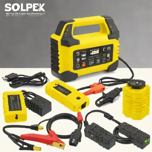 SOLPEX 4000A Jump Starter with Air Compressor