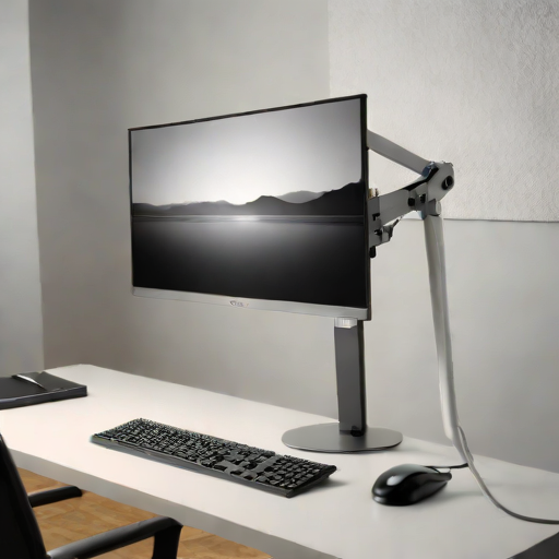 Single Monitor Articulating Arm