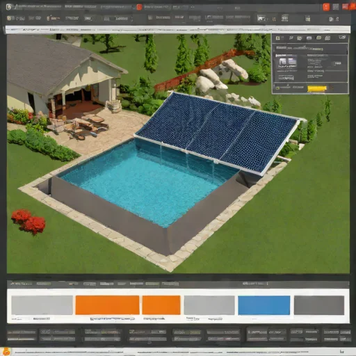 SmartPool Solar Mesh Pool Cover