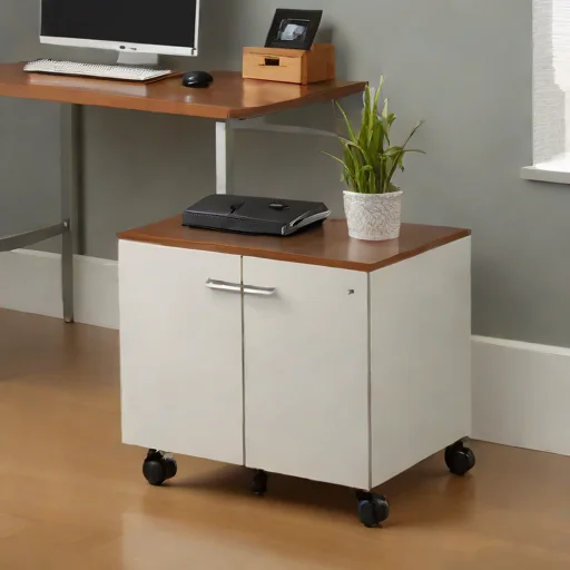 Sauder Select Cherry Under-Desk Storage Cabinet