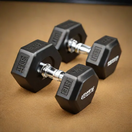 Synergee Rubber Hex Dumbbells