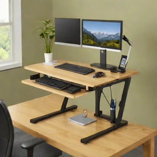 Safco Muv Sit-Stand Desktop Converter
