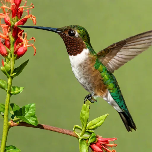 Stripe-breasted Starthroat