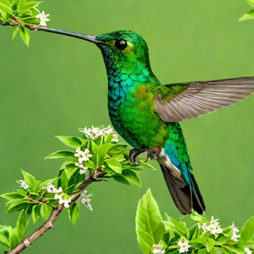 Sapphire-spangled Emerald