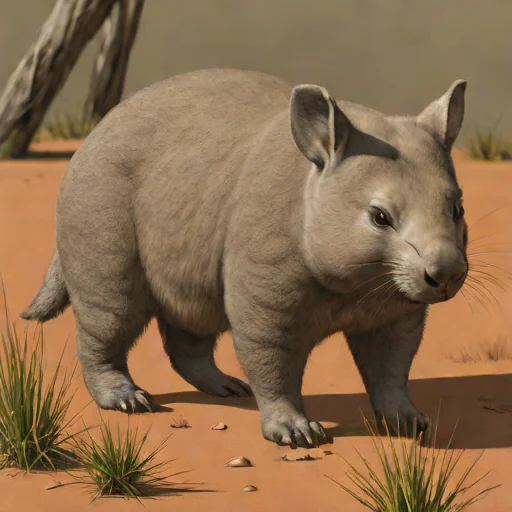 Southern Hairy-nosed Wombat