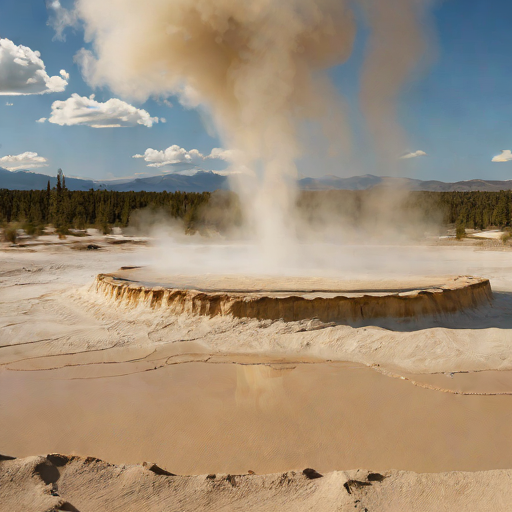 Sand Geyser