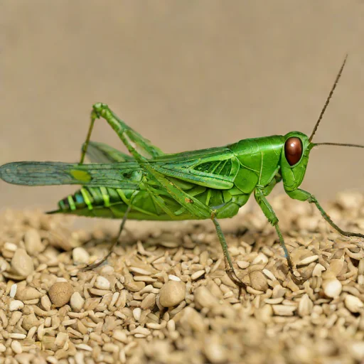 Sphingonotus azurescens