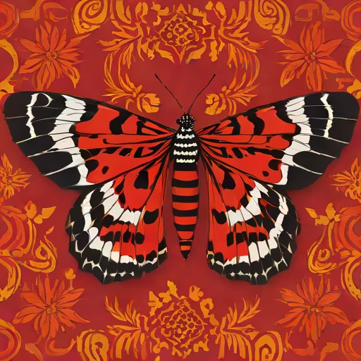 Scarlet tiger