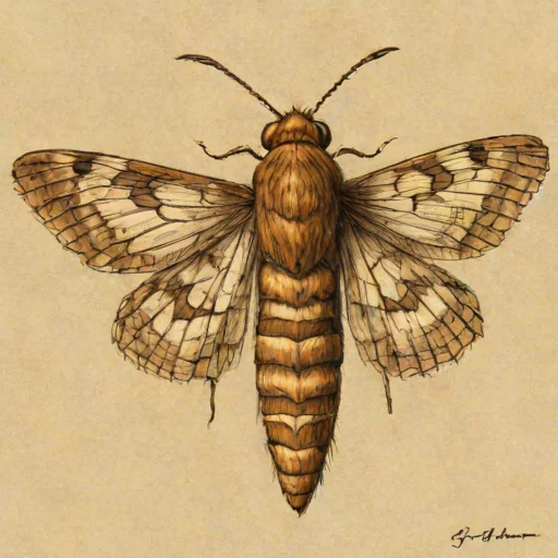 Shuttle-shaped dart moth