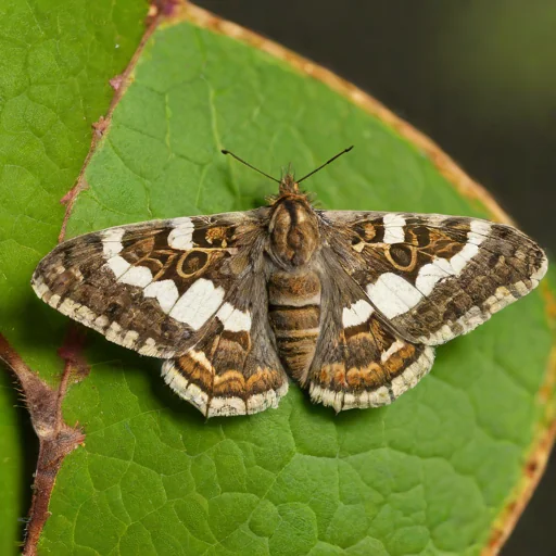 Silver y moth
