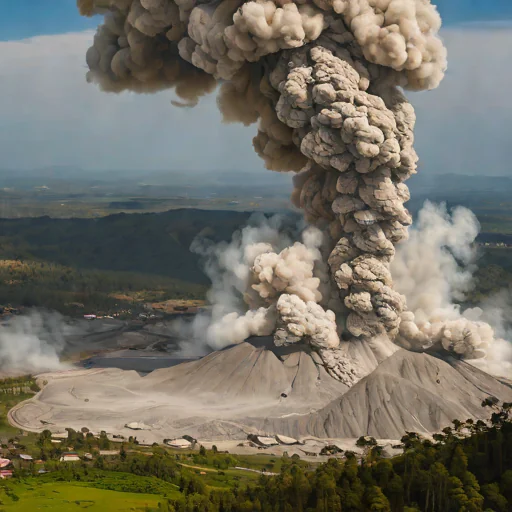 Sinabung fumaroles