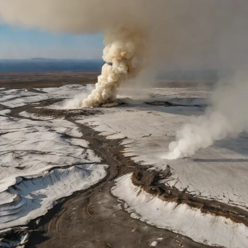 Shiveluch fumaroles