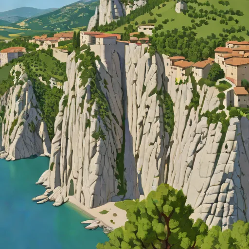 Sisteron Cliffs