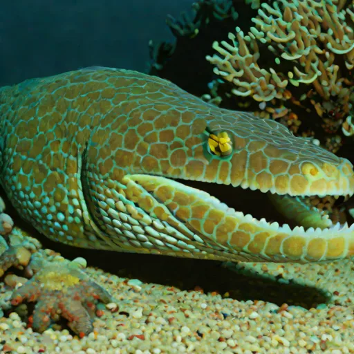 Scaly moray
