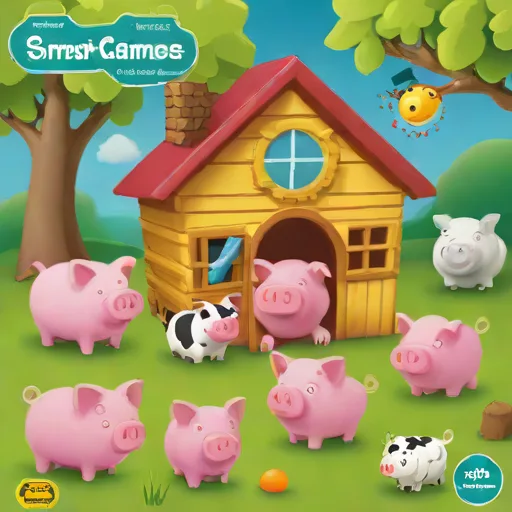 SmartGames Three Little Piggies Deluxe