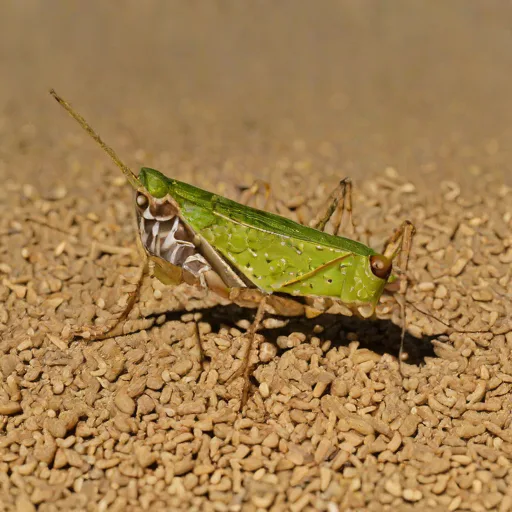 Small plague grasshopper (Austroicetes cruciata)