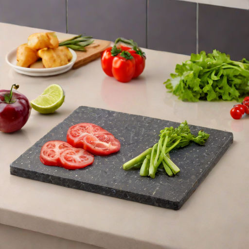 Stone Cutting Board - 12 x 8 Inches