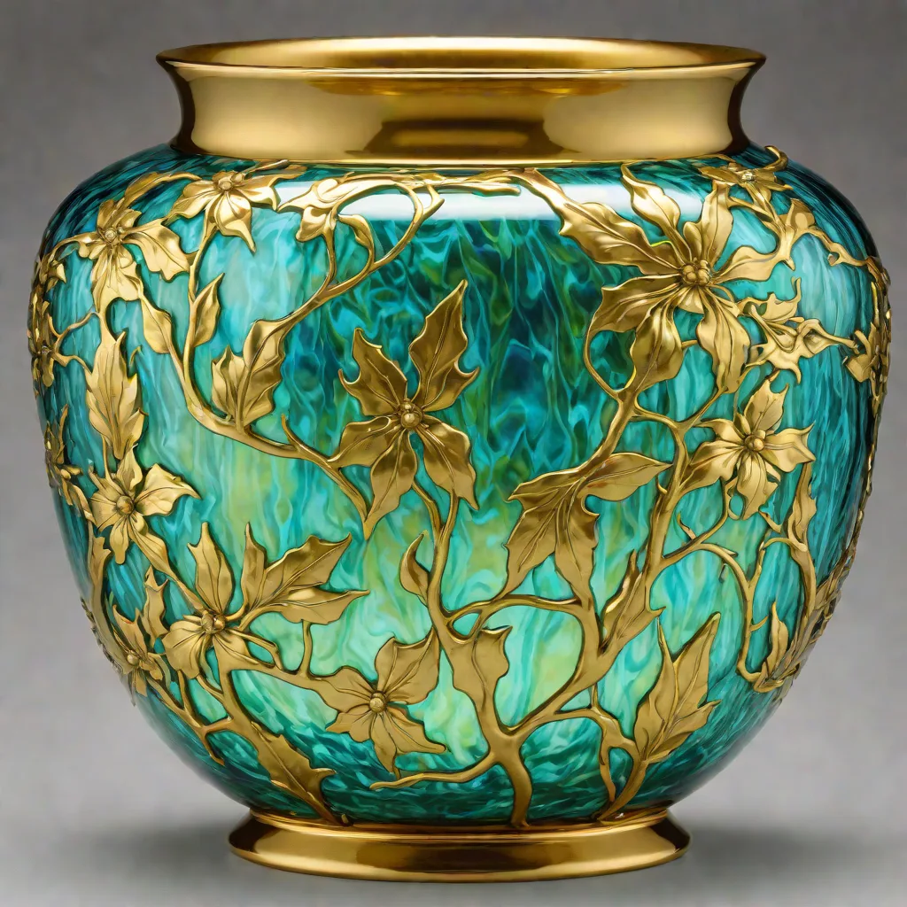 Steuben Aurene Vase