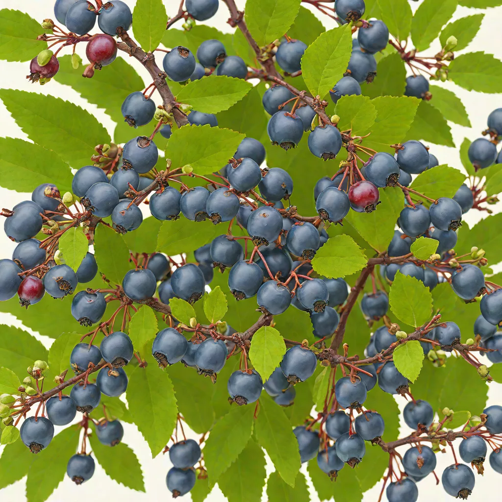 Saskatoon Berry (Amelanchier alnifolia)