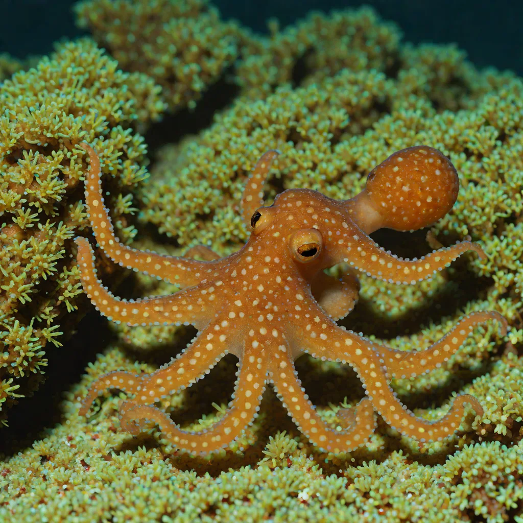Star-Sucker Pygmy Octopus (Octopus wolfi)