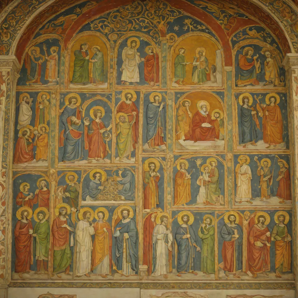 Santa Maria de Taüll Frescos (Catalonia)