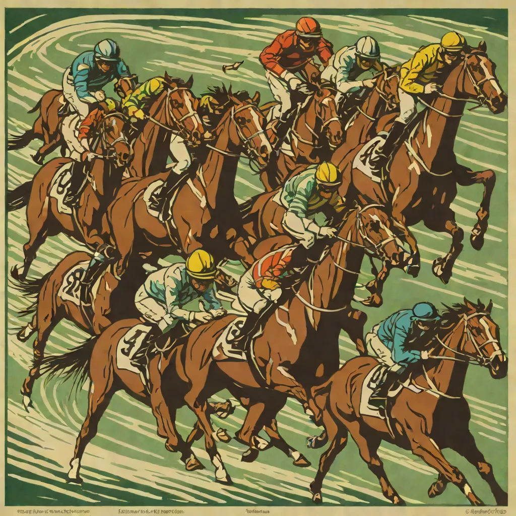 Sybil Andrews – Racing