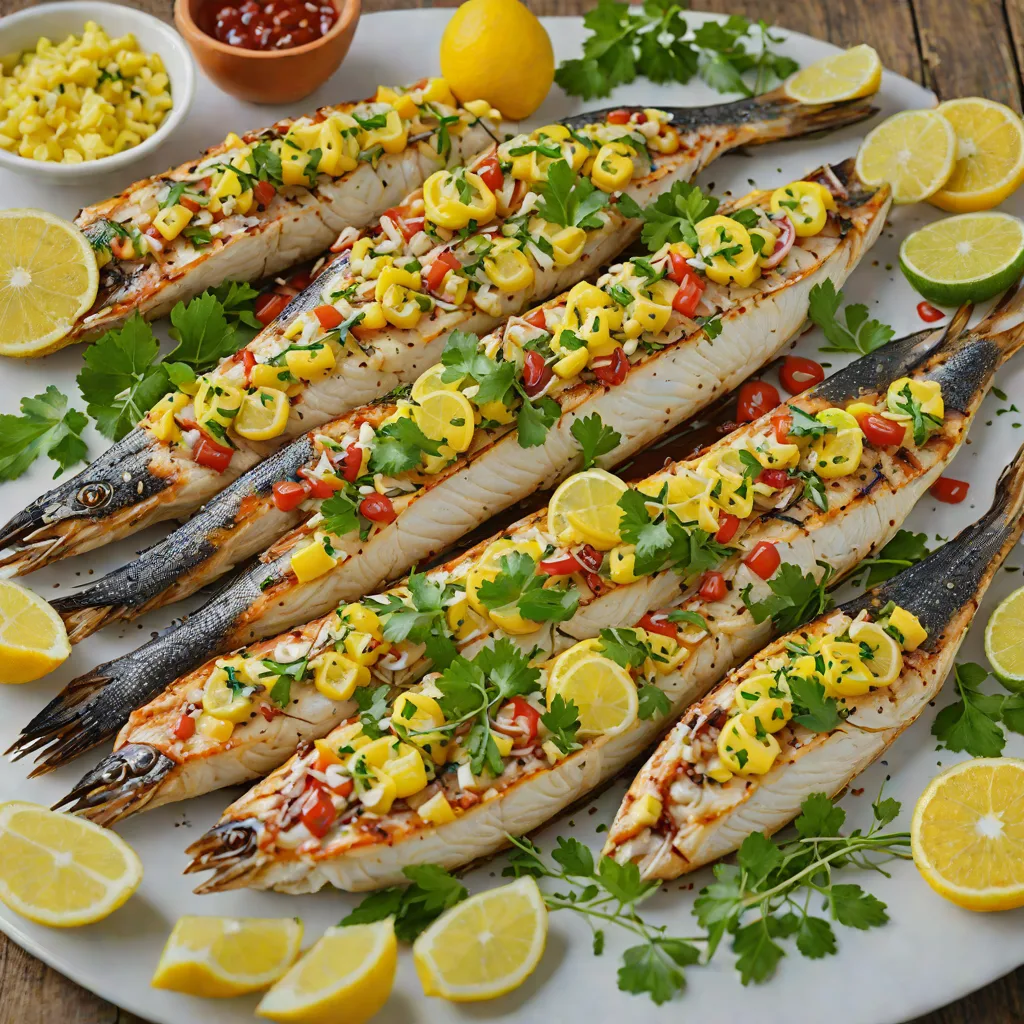 Snoek Braai (South African Grilled Snoek Fish)