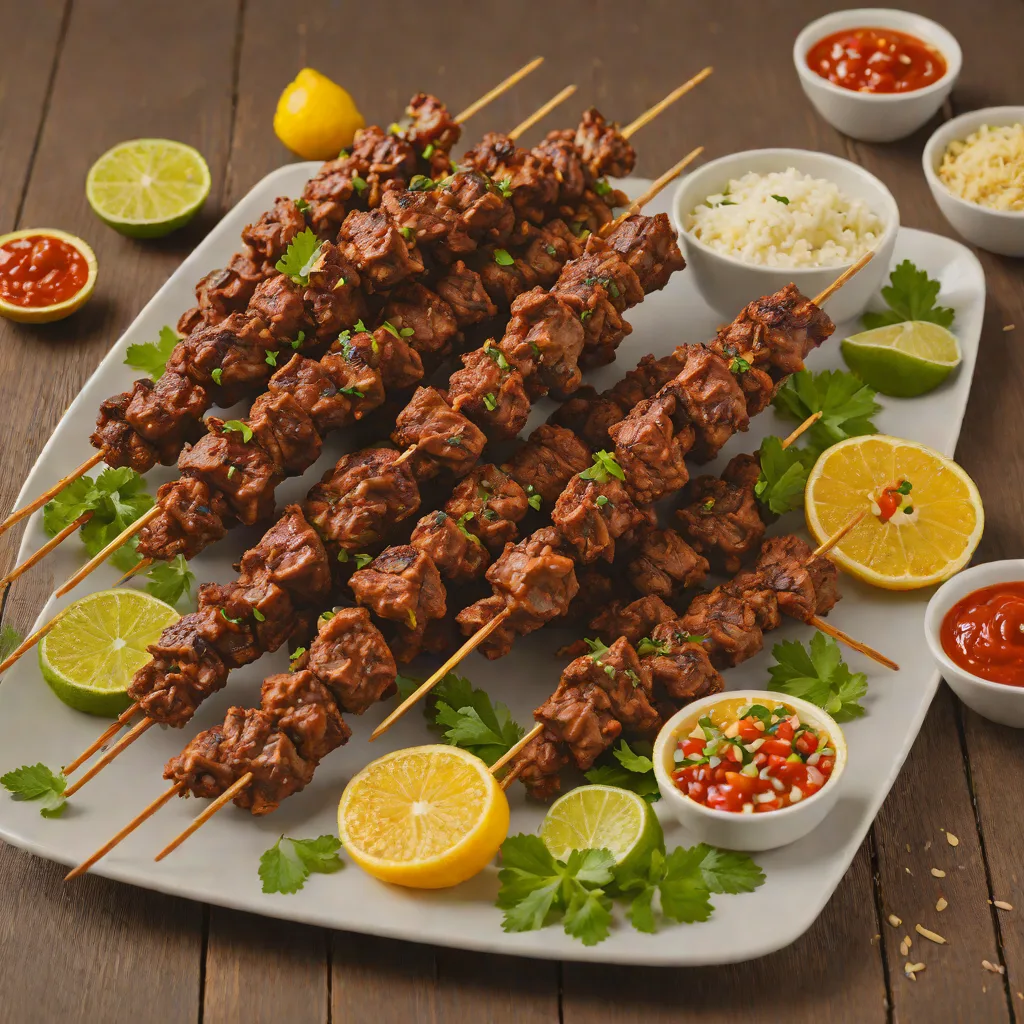 Suya (West African Spiced Beef Skewers)