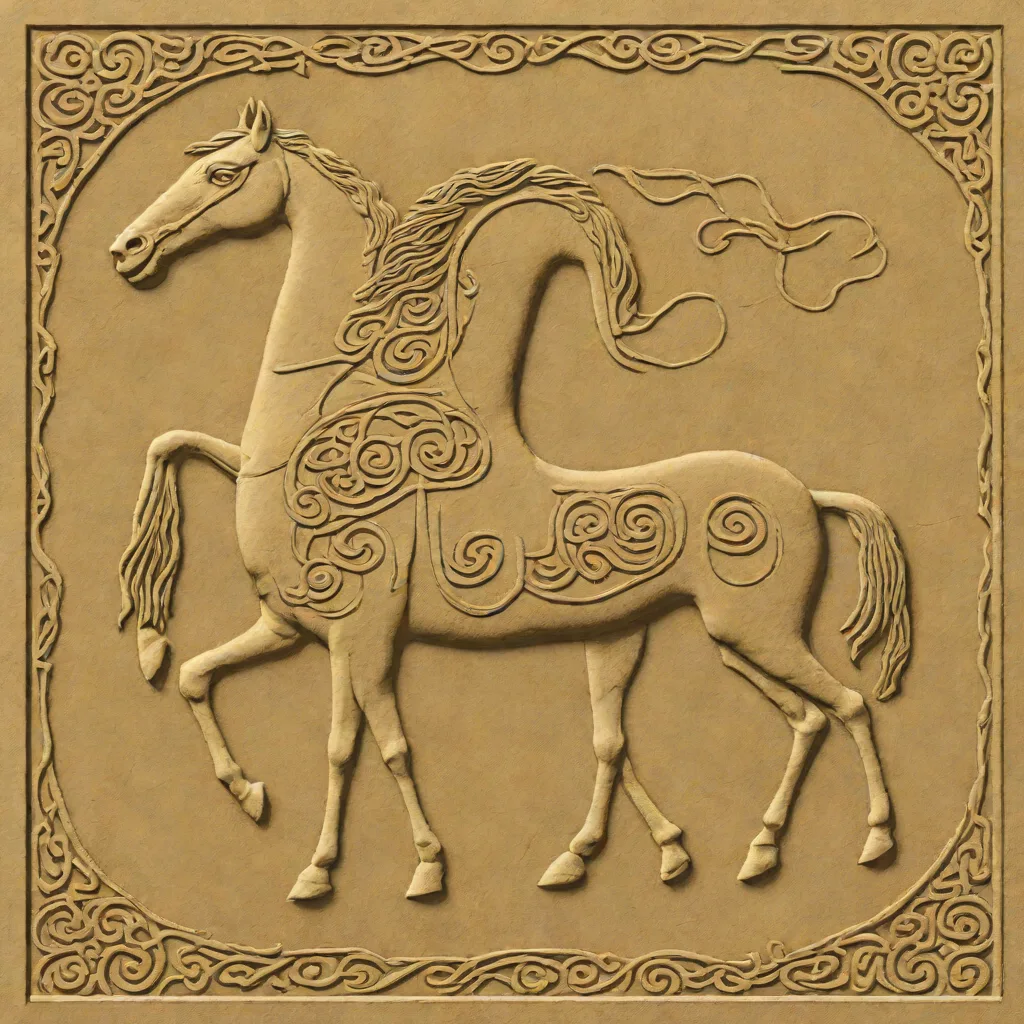 Spis Castle Celtic Horse