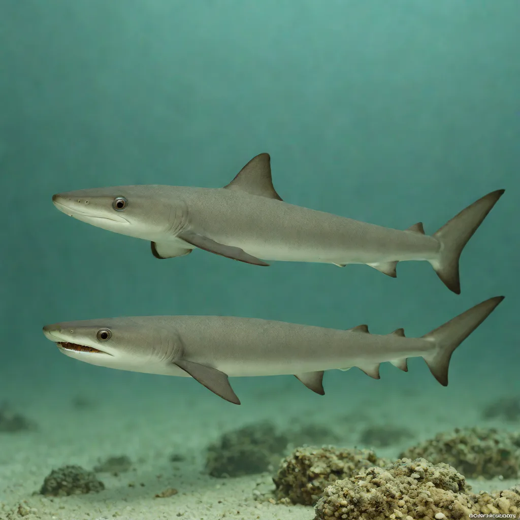 Sicklefin weasel shark