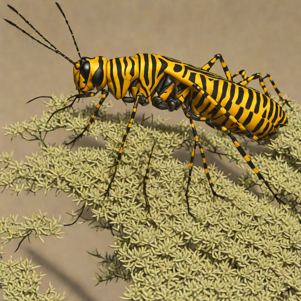 Southeastern Lubber Grasshopper (Romalea guttata)