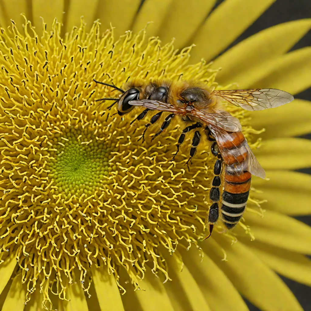 Sunflower Bee (Svastra obliqua)
