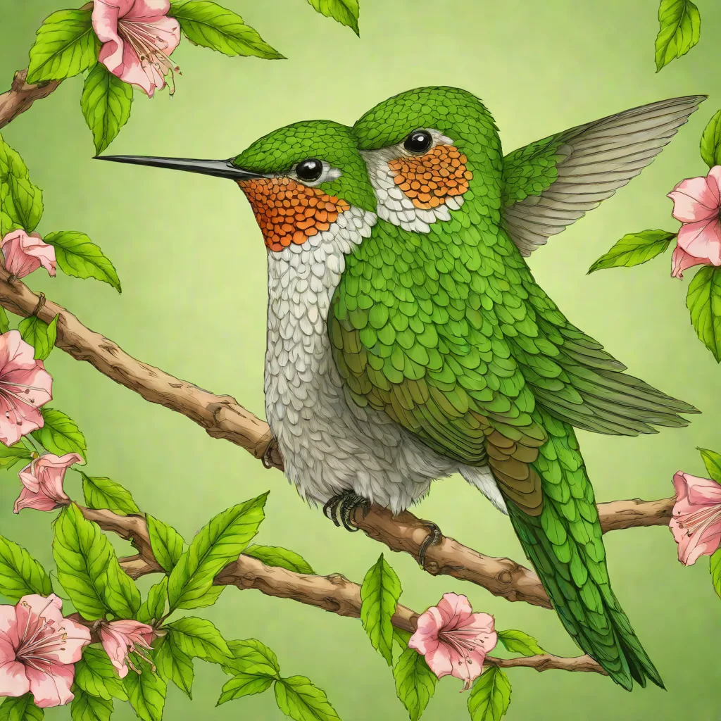 Scaly-breasted Hummingbird