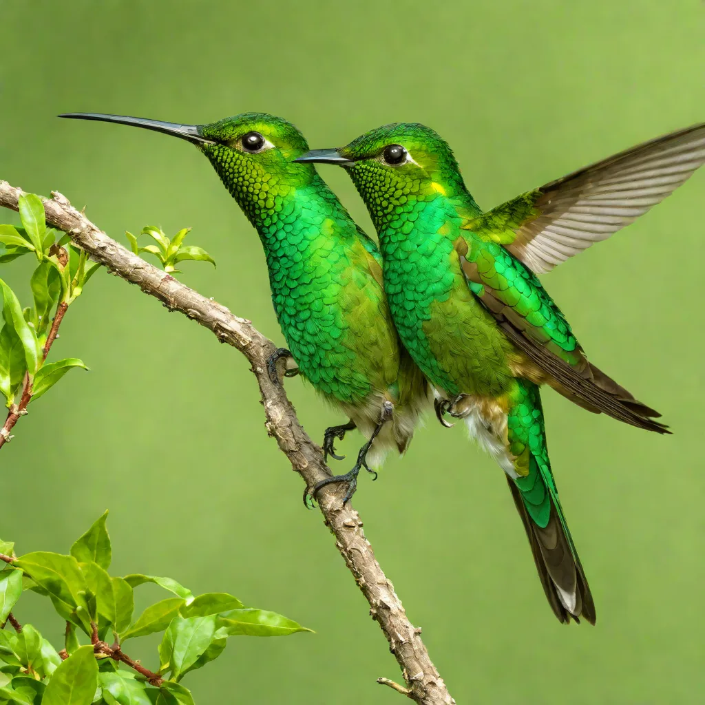 Shining-green Hummingbird