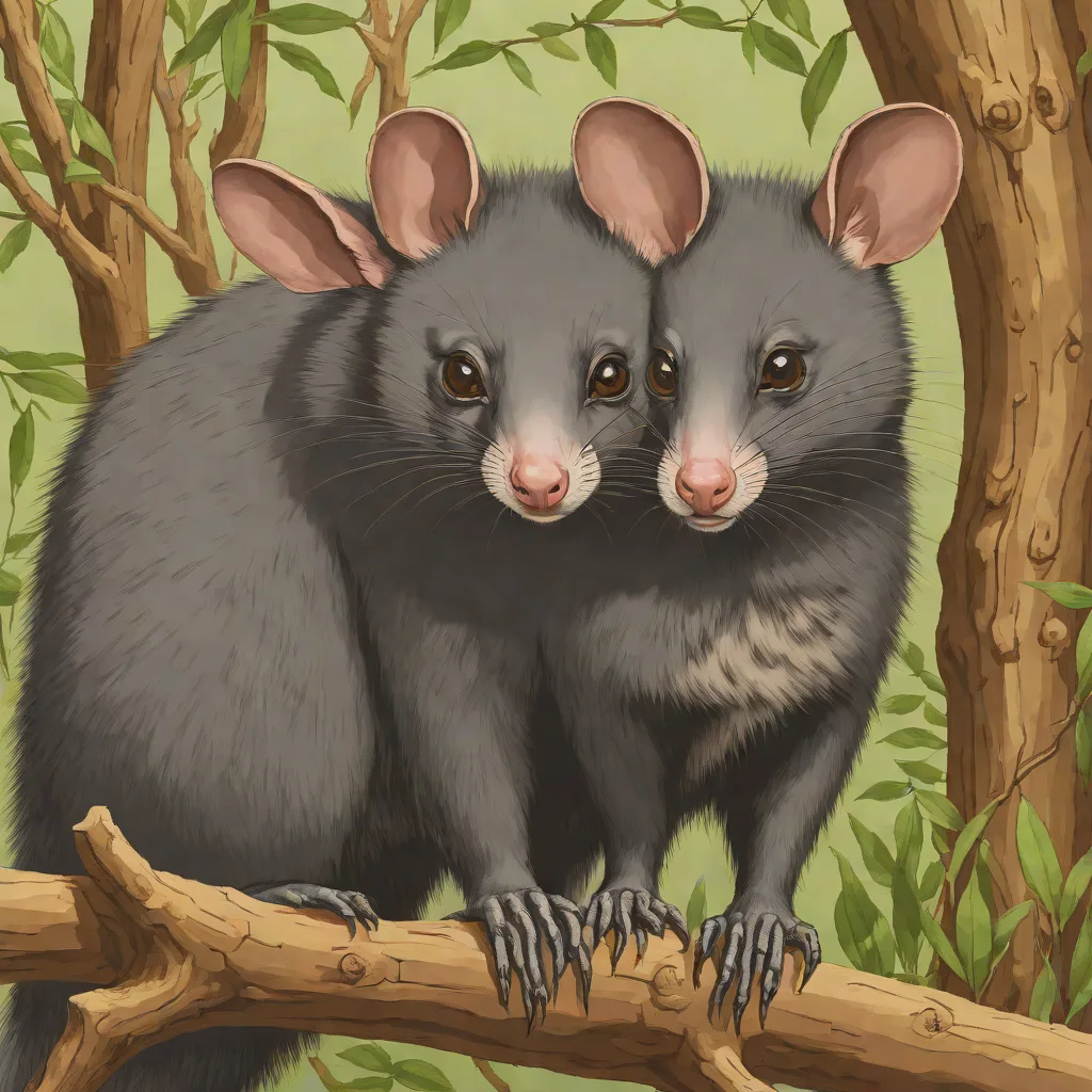 Short-eared brushtail possum