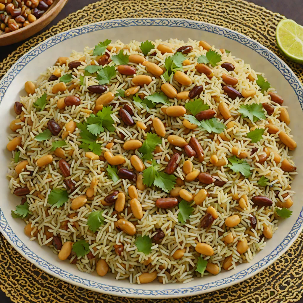 Shuleh (Afghan Bean and Rice)