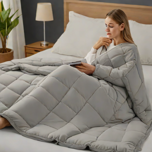 SleepWell Smart Weighted Blanket