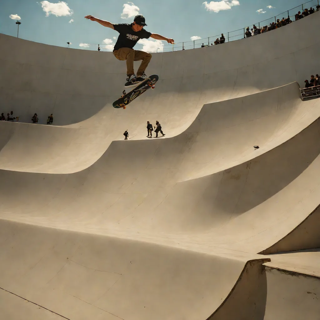 Skateboard 900 (Half-Pipe)
