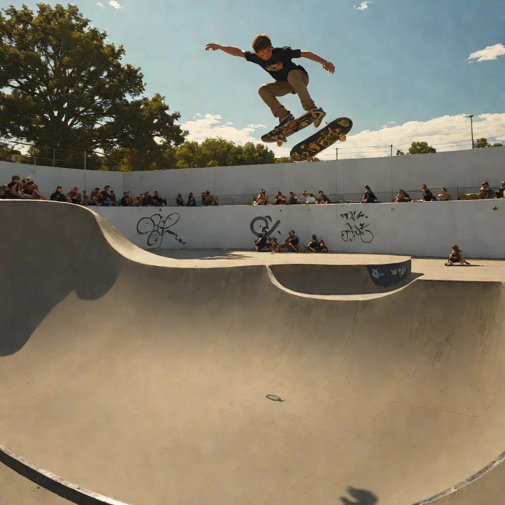 Skateboard 1080 (Half-Pipe)