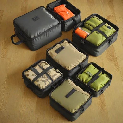 Shacke Pak 4 Set Packing Cubes