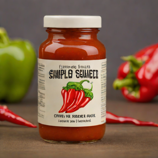 Simply Sauced Ghost Pepper Sauce