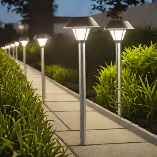 SolarGlow LED Path Lights