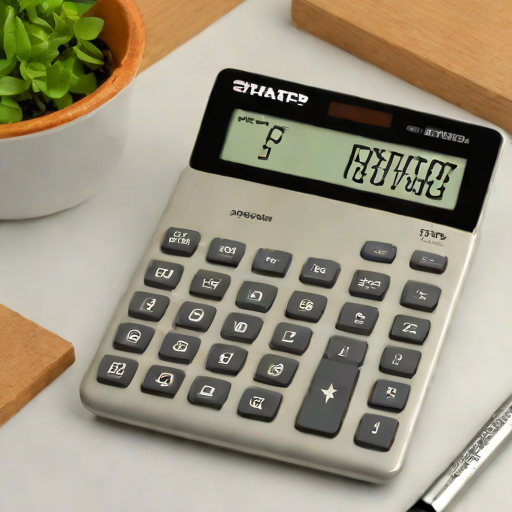 Sharp EL-W501X-BK Desktop Calculator