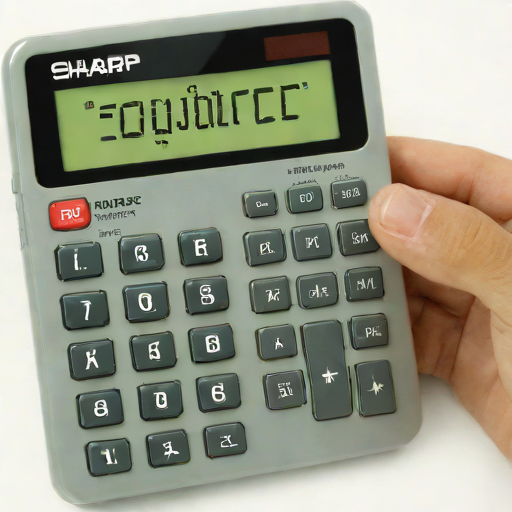 Sharp SH-261CT Scientific Calculator