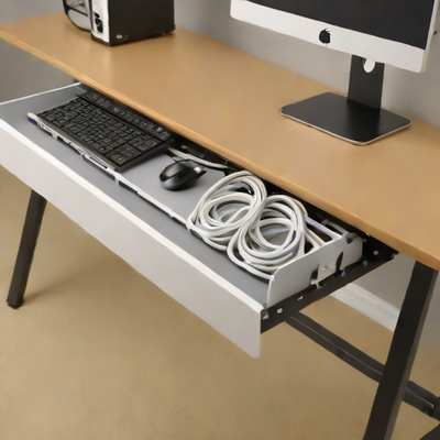 Sanus VCT1-11B Under Desk Cable Management Tray